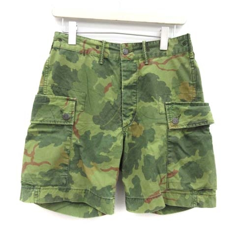 ダブルアールエル RRL ラルフローレン ショートパンツ ボタン