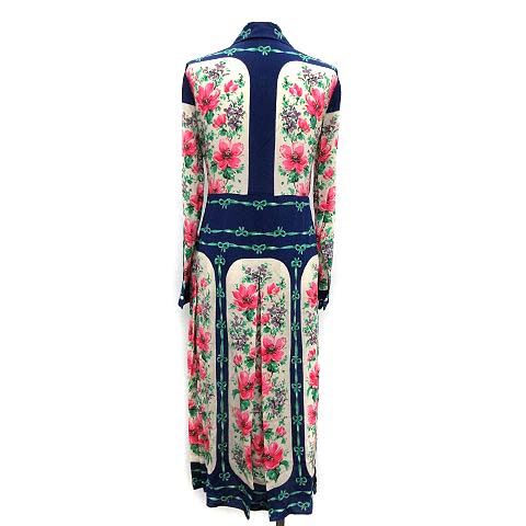 グッチ GUCCI 2017 プレフォールコレクション シャツワンピース ロング 