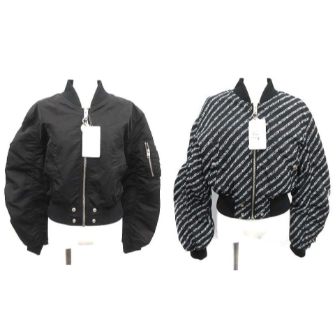 未使用品 ディーゼル DIESEL ジャケット ブルゾン MA-1 リバーシブル 