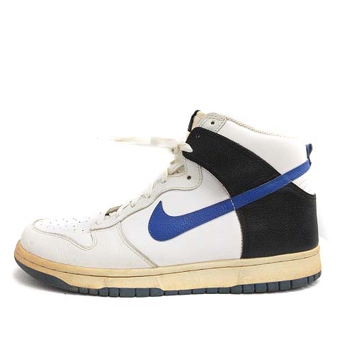 ナイキ Nike ダンクハイプレミアム Dunk High Premium スニーカー シューズ ハイカット レザー Us 10 28 0cm 白 ホワイト 黒 ブラック 3179 142 Yt メンズ 081 ベクトルパーク