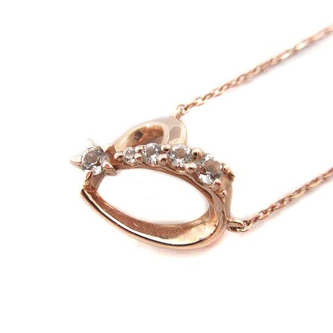 スタージュエリー Star Jewelry 16 ネックレス ペンダント クリスマス限定 ハート 星 10金 K10 ピンクゴールド Yt レディース 081 ベクトルパーク