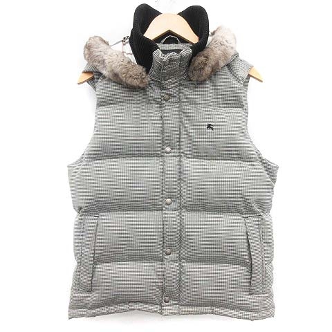 バーバリーブラックレーベル BURBERRY BLACK LABEL ダウンベスト 