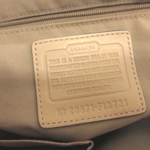 コーチ COACH トートバッグ パッチワーク シグネチャー F13721
