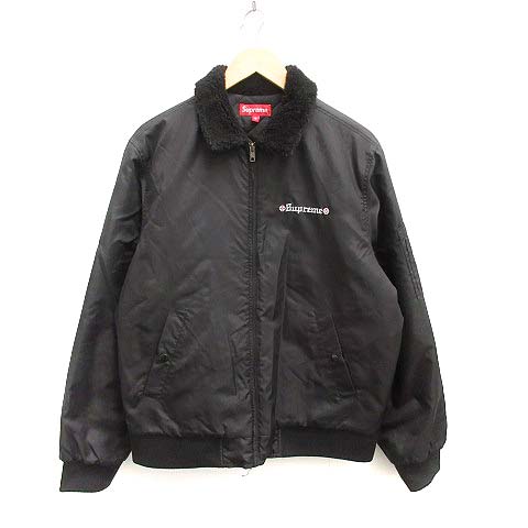 シュプリーム SUPREME Independent 17AW Fur Collar Bomber Jacket 