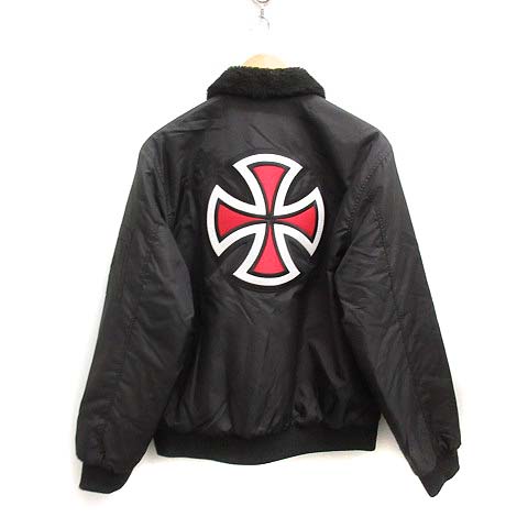 シュプリーム SUPREME Independent 17AW Fur Collar Bomber Jacket 