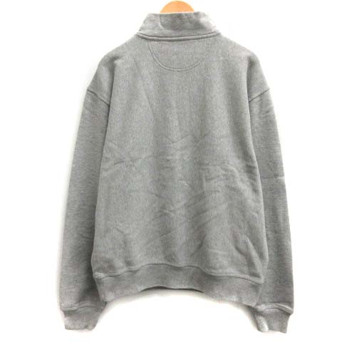 未使用品 ステューシー STUSSY 21SS XL STOCK LOGO MOCK ハーフジップ 