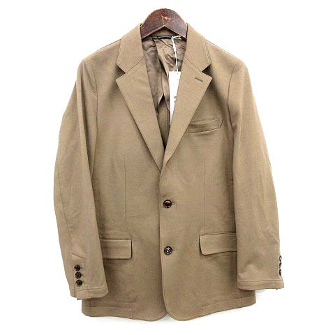 ジュンハシモト Junhashimoto テーラード ジャケット ジャージ素材 2ボタン 2b 4 ベージュ G メンズ 081 ベクトルパーク