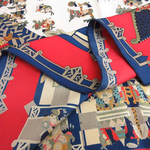 エルメス HERMES カレ 90 スカーフ シルク ASTRES et SOLEILS 天体と