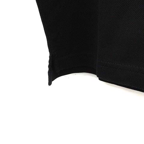 ディオールオム Dior HOMME ポロシャツ 半袖 無地 XS 黒