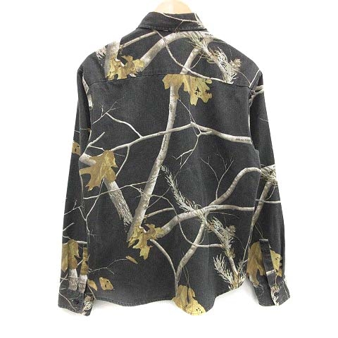 シュプリーム SUPREME 17AW リアルツリーカモフランネルシャツ 
