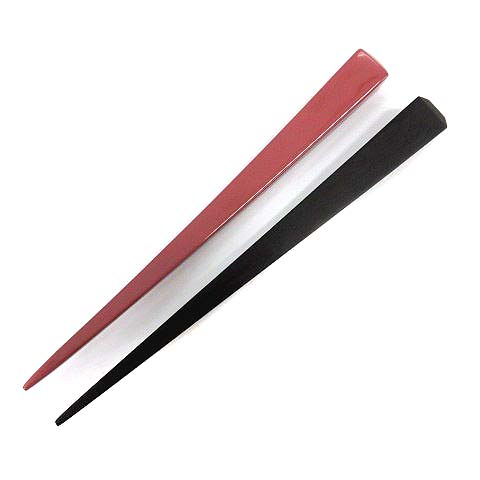 エルメス HERMES セリエ かんざし 簪 2点セット ウッド プラスチック  