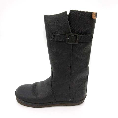 コース Koos ロングブーツ レザー フラット 35 21 5cm 黒 ブラック Nm レディース 081 ベクトルパーク