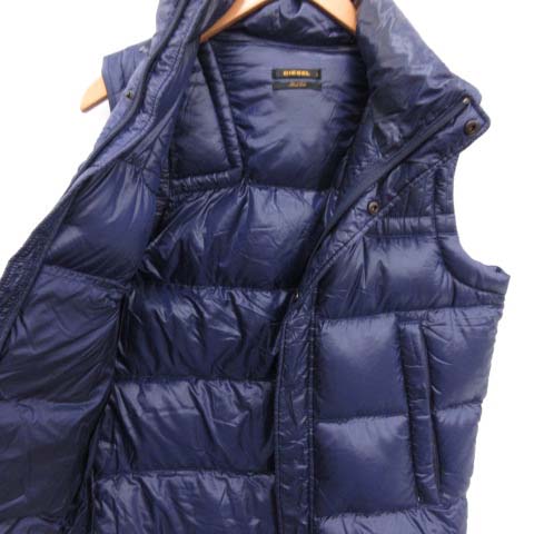 ディーゼルブラックゴールド DIESEL BLACK GOLD ダウンベスト ジップ 