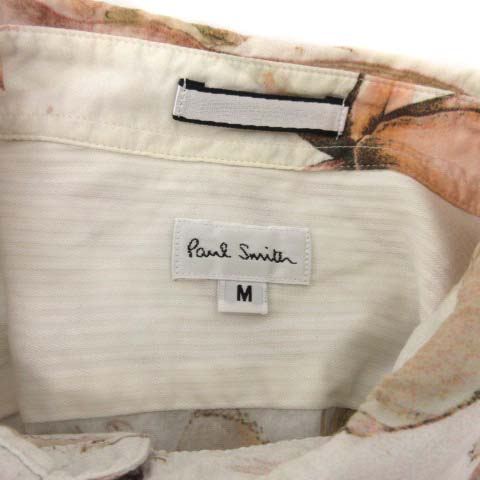 ポールスミス PAUL SMITH シャツ レギュラーカラー 長袖 花柄