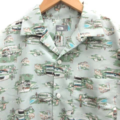ザノースフェイス THE NORTH FACE M DOT AIR ALOHA アロハシャツ