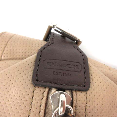 コーチ COACH トンプソン パー​フォレイテッド レザー スリングパック 