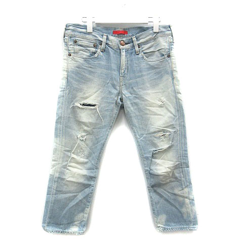 レッドカード Red Card Anniversary Cropped パンツ アニバーサリークロップドデニム ジーンズ 25 M 水色 ブルー Sr レディース 081 ベクトルパーク