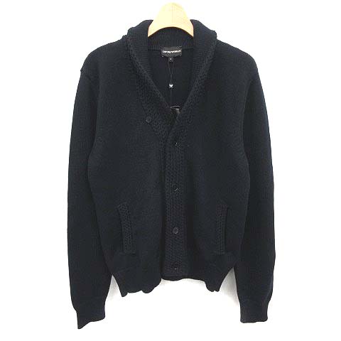 未使用品 エンポリオアルマーニ EMPORIO ARMANI 18年製 カーディガン 