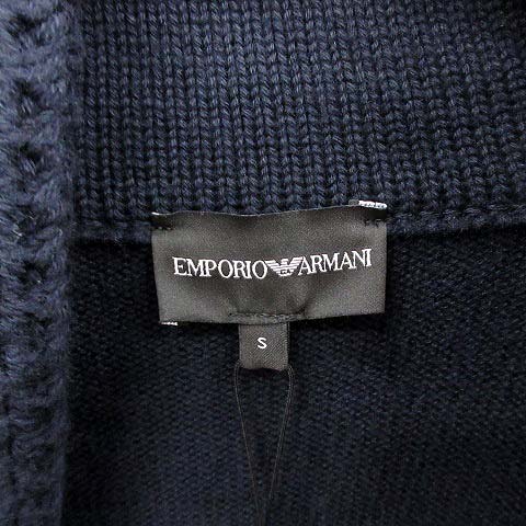 未使用品 エンポリオアルマーニ EMPORIO ARMANI 18年製 カーディガン 