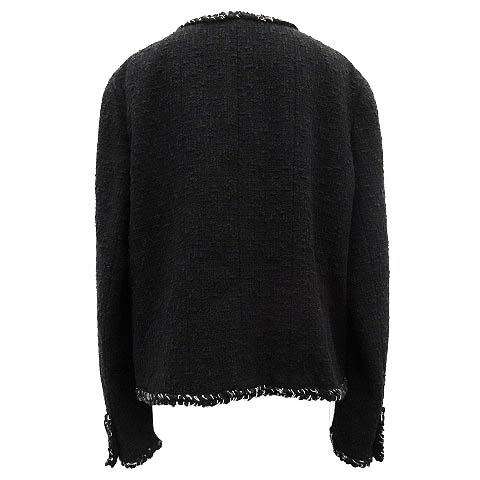 シャネル CHANEL 07P ココボタン ココマーク ノーカラージャケット 