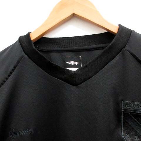 シュプリーム SUPREME Umbro XXL Tシャツ カットソー 長袖 黒 ブラック
