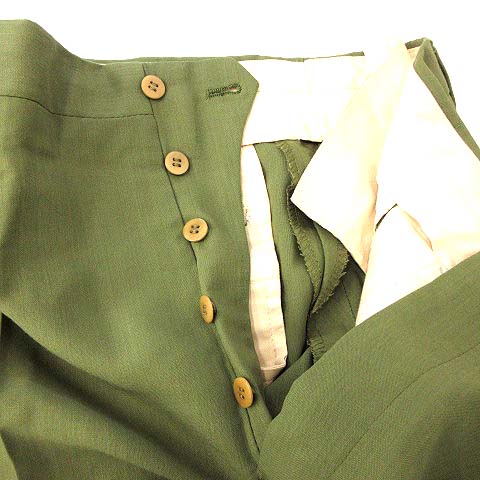 ロメオジリ Romeo Gigli スーツ セットアップ テーラードジャケット サイドベンツ パンツ 48 L カーキ G メンズ 081 ベクトルパーク