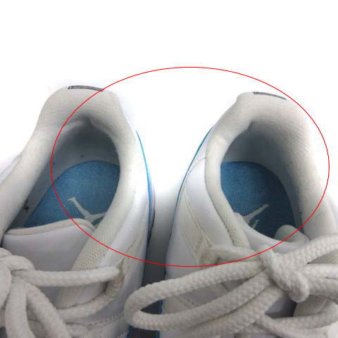 ナイキ Nike 27 5cm Air Jordan 11 Retro Low エアジョーダンレトロ11ロー スニーカー 白 ホワイト 水色 5285 106 Ek メンズ 081 ベクトルパーク