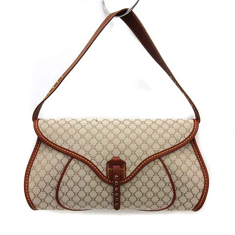 セリーヌ CELINE マカダム柄 ハンドバッグ ワンショルダー ワン  