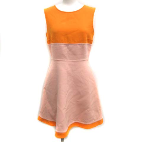 PRADA バイカラーワンピース Prada バイカラー切替ノースリーブ