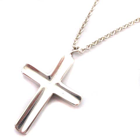 ティファニー TIFFANY & CO. クロス ネックレス SV925 ペンダント
