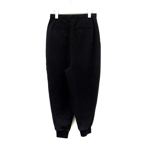 エンフォルド Enfold コクーンパンツ ロング 38 M 紺 ネイビー Yi21 レディース 081 ベクトルパーク