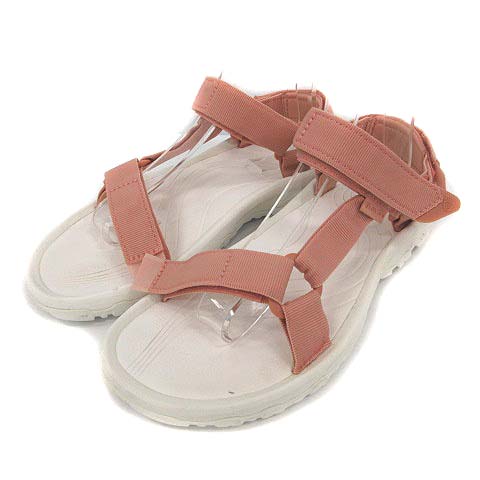 テバ Teva ガンリュウ Ganryu ハリケーン M M Hurricane スポーツサンダル ストラップ フラット Us8 26cm 白 ピンク Ym メンズ 081 ベクトルパーク