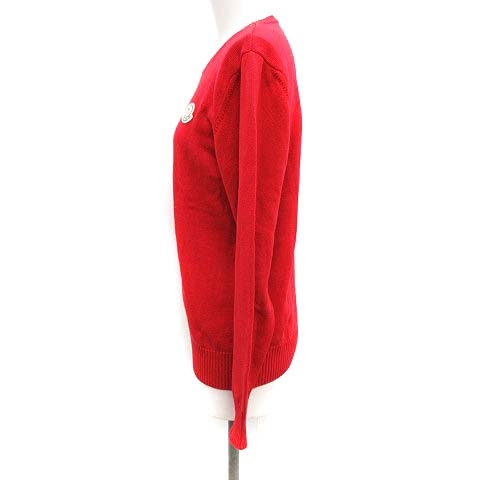 モンクレール MONCLER ニット セーター クルーネック 長袖 ロゴ 