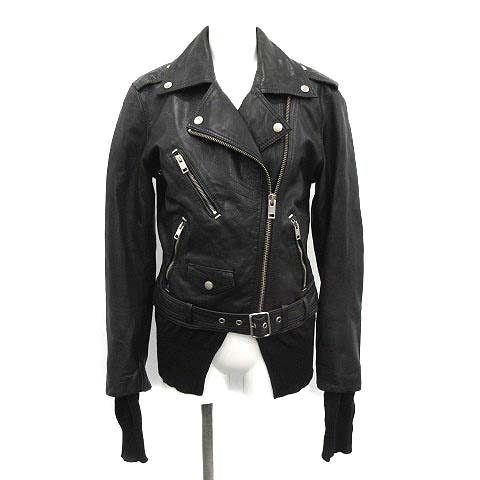 ディーゼル DIESEL ライダース ジャケット 革ジャン レザー 牛革 