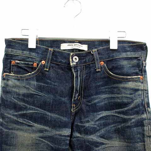 ジュンヤワタナベ Junya Watanabe Ad2012 2013ss ダメージ加工 デニムパンツ ジーンズ S 青 ブルー Jk P203 Hz8 メンズ 081 102106070184 ベクトルパーク