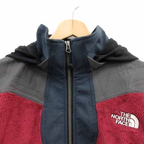 THE NORTH FACE ザ ノースフェイス フリース ジャケット ボルドー メンズ XXL 大きいサイズ メンズ ノースフェイス フリースジャケット ハーフ