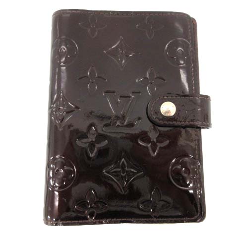 ルイヴィトン LOUIS VUITTON アジェンダPM ヴェルニ 手帳カバー 