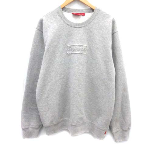 シュプリーム SUPREME 20SS L Cutout box Logo Crewneck Box Logo 