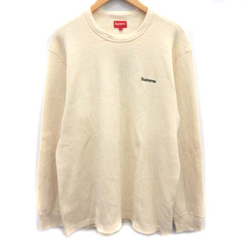 シュプリーム SUPREME 19AW L HQ Waffle Thermal Tシャツ カットソー 
