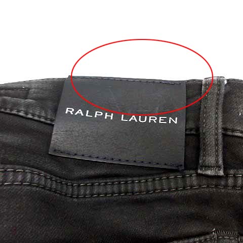 ラルフローレン RALPH LAUREN ブラックレーベル W31 M バイカーデニム 