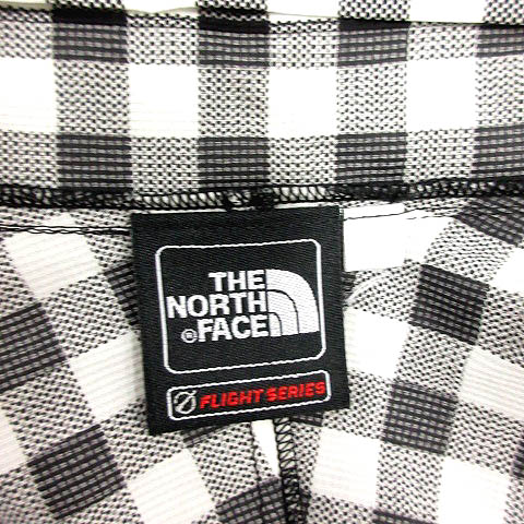 THE NORTH FACE - 古着 THE NORTH FACE ノースフェイス ギンガムチェック 長袖 スワローテイル ジップパーカー M ホワイト フーディー アウトドア NPW11016 レディース THE NORTH FACE - 古着 THE NORTH FACE ノースフェイス ギンガム