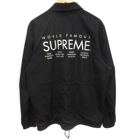 シュプリーム SUPREME 15SS コーチジャケット ブルゾン バックプリント 