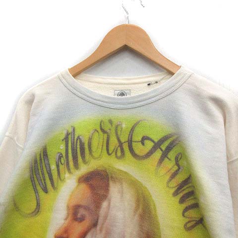 未使用品 セントマイケル SAINT MICHAEL 21SS CREW SWEAT SHIRT HUG  