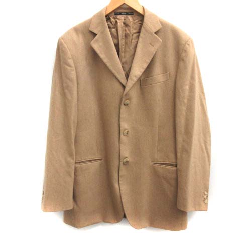 ジャンフランコフェレ Gianfranco Ferre 50 Xl テーラードジャケット シングル 3b カシミヤ混 ベージュ Ek メンズ 081 ベクトルパーク
