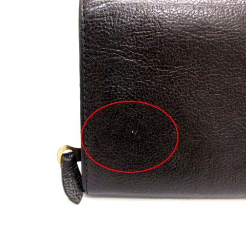 イルビゾンテ Il Bisonte 二つ折り財布 小銭入れ レザー 黒 ブラック Tk D メンズ レディース 081 ベクトルパーク