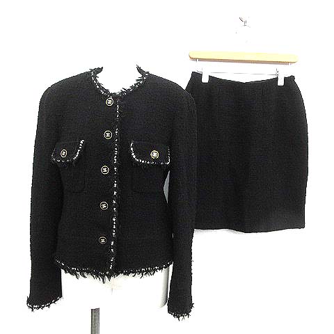 シャネル CHANEL BOUTIQUE 94年 ヴィンテージ スーツ セットアップ  