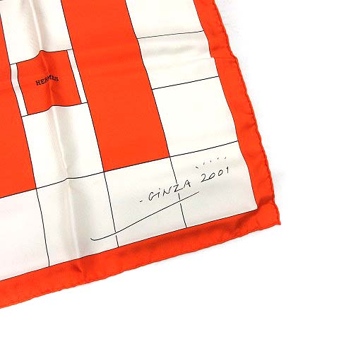 エルメス 銀座店オープン記念限定スカーフ せんし 