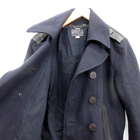 DIESEL ディーゼル Pコート ネイビー 紺色 M DIESEL ディーゼル Pコート ネイビー 紺色 M