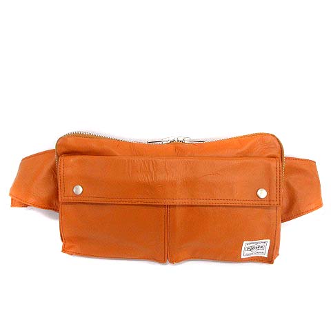 ポーター Porter フリースタイル ウエストバッグ ボディバッグ ポーチ 吉田カバン 茶 ブラウン G メンズ 081 ベクトルパーク