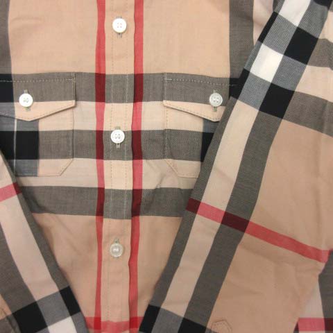 未使用品 バーバリー チルドレン BURBERRY CHILDREN シャツ 長袖ノバ 